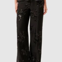 Forever New Black Embellished Trouser-image-62