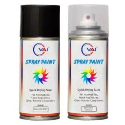 VAI ‎Grey Touch Up Spray Paint ‎225 ml for Activa Scooty, ‎AC-AX-225-2 (Pack of 2 Pcs)-38