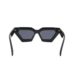 ZAADRAN Unisex Square Sunglasses with Polarised and UV Protected Lens Vanco Black image 2