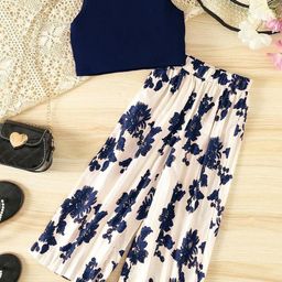 TIOR Girls Top with Palazzos-image-124