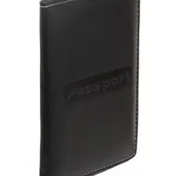 Sukesh Craft RFID Safe Passport Cover for 1 Passport Black-picture-27