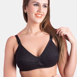 Souminie Full Coverage All Day Comfort Lightly Padded Cotton Minimizer Bra-picture-6