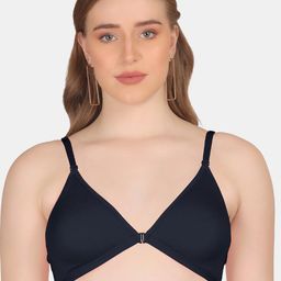 POOJA RAGENEE Pack Of 2 Anti Odour Double Layer Front Opener Hooks Detachable Strap Bra image 4