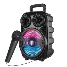 I Kall 10W Portable Bluetooth Speaker with Wired Mic IK5100-27