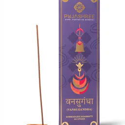 Pujashree Products Global Pvt Ltd Vansugandha Agarbatti - 40 Pcs Incense Sticks-image-70