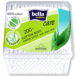Bella Cotton Buds Box Paper Stick - 200 Pieces-image-41