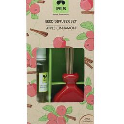 Iris Homefragrances Fragrance Reed Diffuser Set With Oil 45 ml Ceramic Pot and Diffuser Stick - Fragrance Apple Cinnamon-7