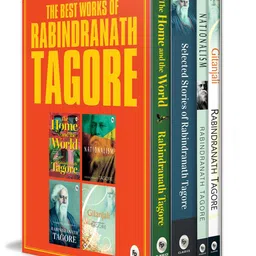 The Best Works of Rabindranath Tagore Boxed Set (Gitanjali, Nationalism, Selected Short Stories, The Home and The World) Reading and learning, general knowledge Pack of 4 - English-image-2