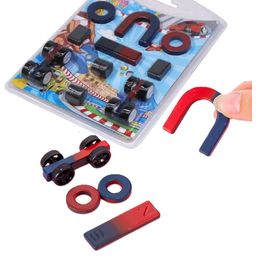Sanjary Science Magnet Set for Education Science Experiment Magnet Tools Set for Kids 16pcs color design may vary-image-25