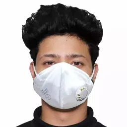 ORILEY OA5110 Universal Unisex PI-N95 Face Mask with black lastic White-picture-40