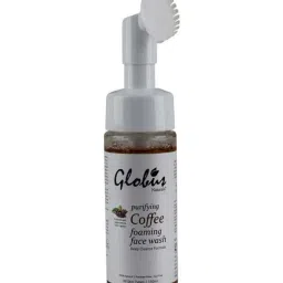 Globus Naturals Coffee Brightening Foaming Face Wash with Silicon Face Massage Brush - 150 ml-25
