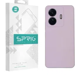 Sprig TPU Matte Back Cover for Vivo T1 Pro 5G (Purple)-image-78