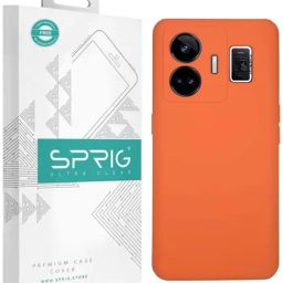 Sprig TPEE Back Cover for Realme GT Neo 5 (Orange)-image-5