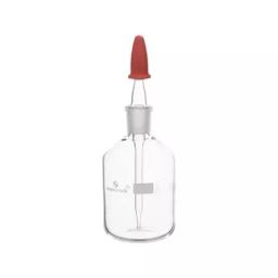 Supertek 30 ml Clear Dropping Bottle Kit With Rubber Teat, Dropping Pipette Ground Into Bottle Neck, 12.116.0030 image 2