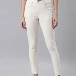 Go Colors! White Mid Rise Jeggings-picture-23