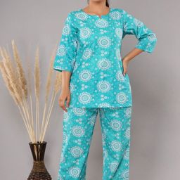 NUNCHII Women Printed Night suit-image-39