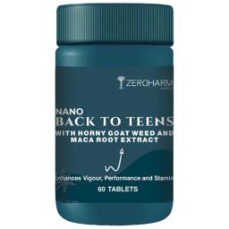 Zeroharm Back To Teen Tablet for Men - 60Pcs-image-1