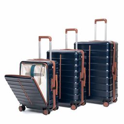 Assembly Odyssey Pro Set Of 3 Hard Sided Trolly Bags-image-91