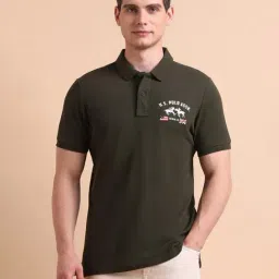 U.S. Polo Assn. Denim Co. green Embroidery T-Shirts-image-18