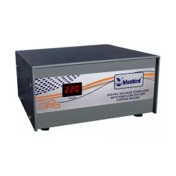 Blue Bird Voltage Stabilizer Aluminium Winding 5 KVA for MAINLINE, BM510A-3