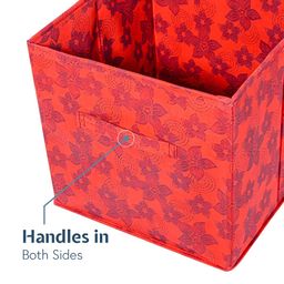 Aura Red Unisex Set of 3 Regular Multi-Utility Organisers image 5
