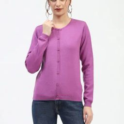MADAME Mauve Cardigan-image-21