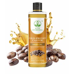 JUST AYURVEDA Set Of 2 Cold-Pressed Castor Hair Oil Promotes Hair Growth- 210 ml Each-4