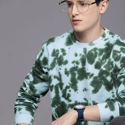 Voi Jeans Men Green Dyed Sweatshirt-image-48