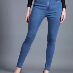 Miss Chase Blue Plain Jeans-picture-23