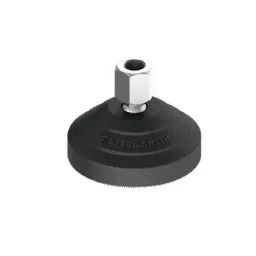 STEEL-SMITH Technopolymer Plastic Base Leveling Pad Anti-skid Dia M12 x Length 13 mm, TPLPF-12-60-SS-picture-9