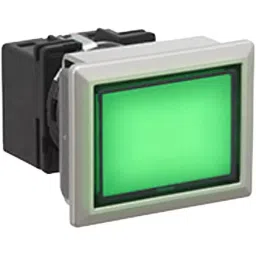 IDEC LB Series Flash Silhoutte Indicator Light Rectangular Shape, LB8MP-1T04VWG-picture-3