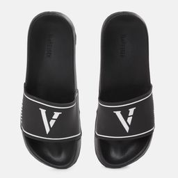 Van Heusen Men Brand Logo Print Sliders-picture-31