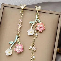 AVANT-GARDE PARIS Floral Drop Earrings-58