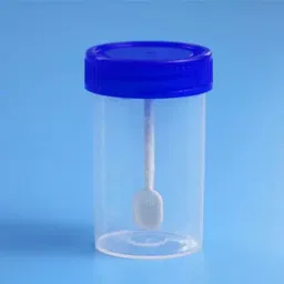 Tarson 50 ml PP or PC Sterile Stool Sample Container with HDPE Closure 510041 (Pack of 384 Pcs) image 1