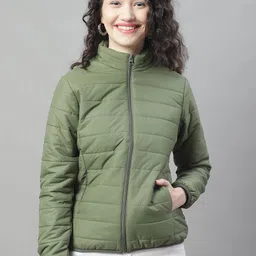 HOUSE OF VEDAS Women Lightweight Outdoor Quilted Jacket-image-61