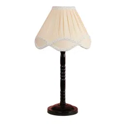 Tucasa NTU-26 E-27 Table Lamp with Metal base (Beige)-16