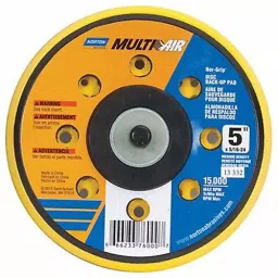 Norton 5 Inch Hook and Loop Foam Disc Backup Pad, 1RDN9-70