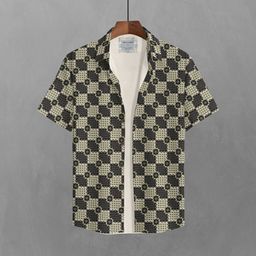 BULLMER Men Opaque Printed Casual Shirt-image-25