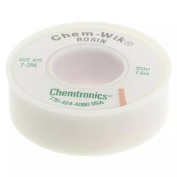 CHEMTRONICS Braid, Desoldering, Rosin, 25Ft, 7-25L-image-43