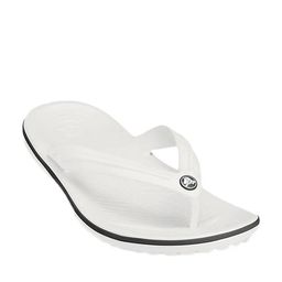 Crocs Unisex Crocband White Flip Flops-21