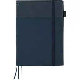 Kokuyo 252 mm B5 B-Lined Synthetic Leather Ring Notebook Cover, No-V683B-DB-41