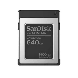 SanDisk PRO-CINEMA Memory Card CFexpress Type B 640 GB Black & Grey, SDCFEC-640G-GN4NN-3