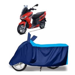 Auto Pearl Two Wheeler Cover for Aprilia SXR 160 BS6 - Cyan, Blue-image-71