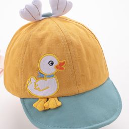 Babyhug Baseball Caps Duck Design Yellow - Diameter 15.5 cm-image-38