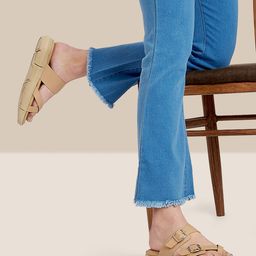 KazarMax Magnolia Flat Sandals - Beige-image-97