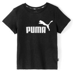 PUMA Cotton Knit Half Sleeves Solid One Piece Dress - Black-image-15