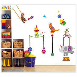 Jaamso Royals Blue Cartoon Vehicle Kids Room Decor Wall Sticker-image-64