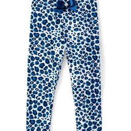 CrayonFlakes Full Length Animal Printed Super Stretch Leggings - Off White-image-81