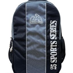 Bad Habit Velocity 25 Sports Backpack: Stylish Black & Gray Design with Durable Side Pockets and Padded Mesh Back - Height 17.7 Inches-image-90