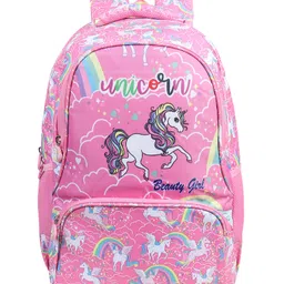 BEAUTY GIRLS BY HOTSHOT 1569|School Bag|Tuition Bag|Unicorn Bag|College Backpack|ForGirls&Women|18Inch|32 L School Bag for girls - Height 19 Inches-picture-21